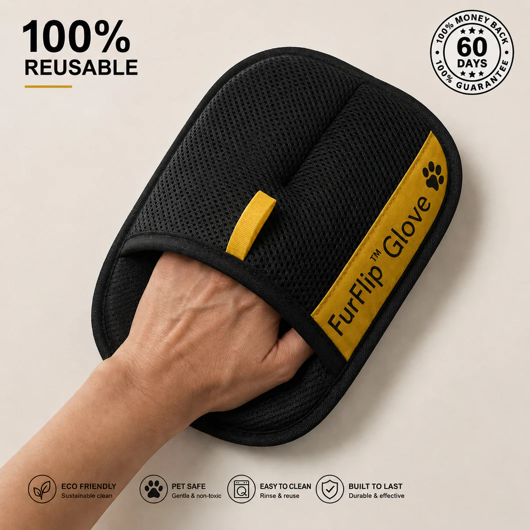 FurFlip™ Glove - Pet Hair Remover
